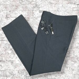 Vintage 42nd Street Women's Suit Pants Size 6 Y2K With Embroidery